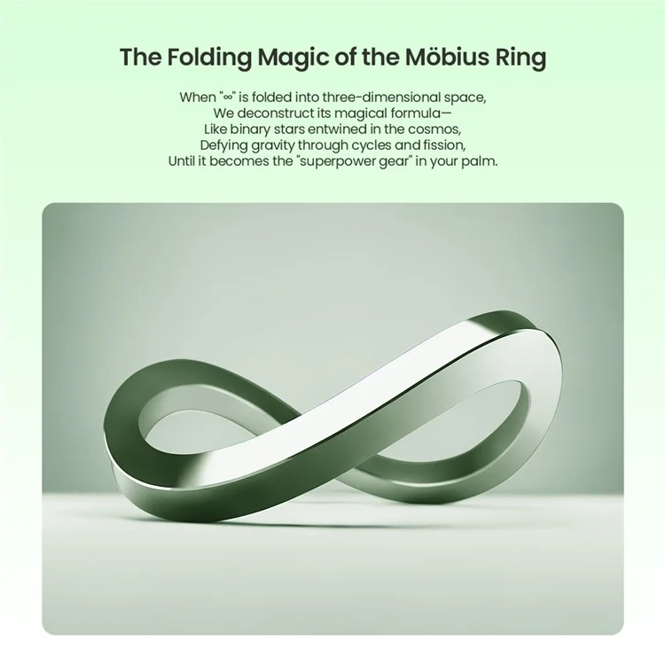 NILLKIN Dual Magnetic Ring Phone Stand Holder Flexible Rotation Adjustable Kickstand - Matcha Green