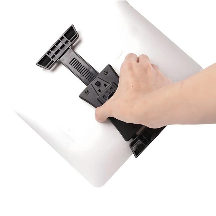 F088 Morsetto per Tablet Large con Slitta Porta Accessori da 23 cm, Supporto Universale Multiuso per Telefoni e Tablet