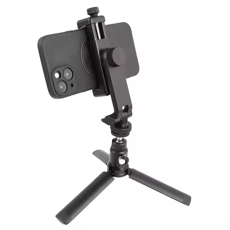 KY18 DSLR-Kamerahalterung für Smartphones Live-Streaming-Fotografie Kaltschuhhalterung Drehbare Handyhalterung
