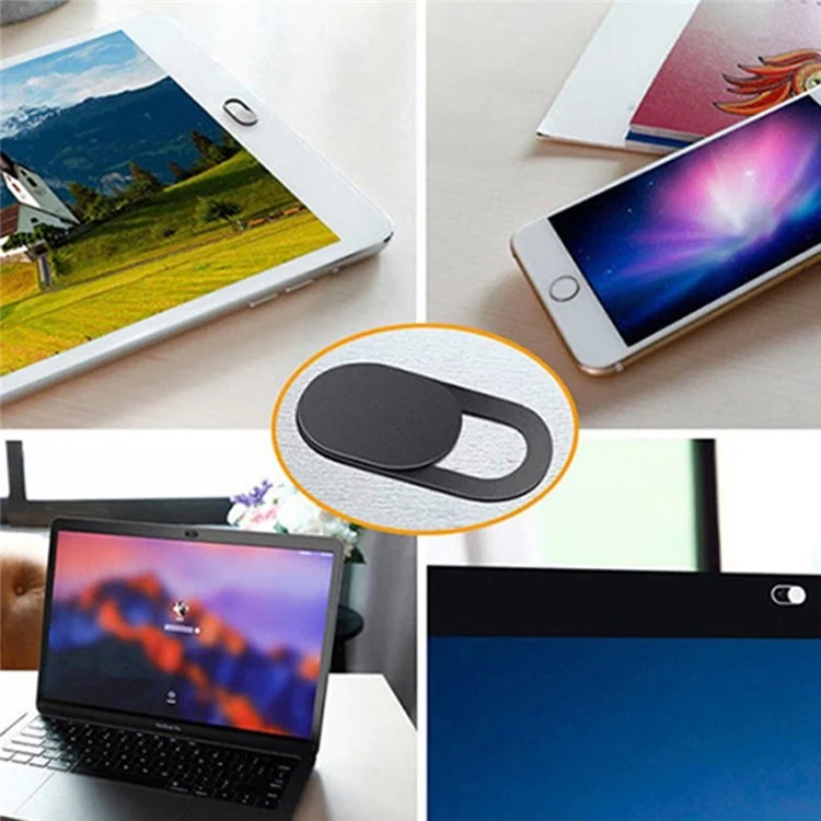 10Pcs / Set Marble Pattern Laptop Tablet Phone Camera Sticker Privacy Protection Webcam Slider Cover
