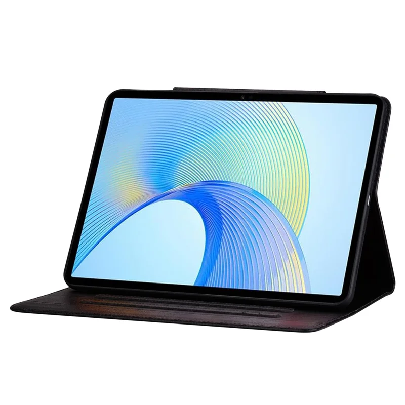 Pour Lenovo Xiaoxin Pad 11 2025 / Tab K11 Gen 2 TB336 / Tab M11 Étui Fermeture à boucle de chat Étui de protection en cuir avec support - Noir