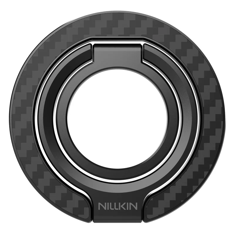 NILLKIN Magnetic Ring Kickstand Slim Aramid Fiber Aerospace Aluminum Multi Angle Adjustable Holder
