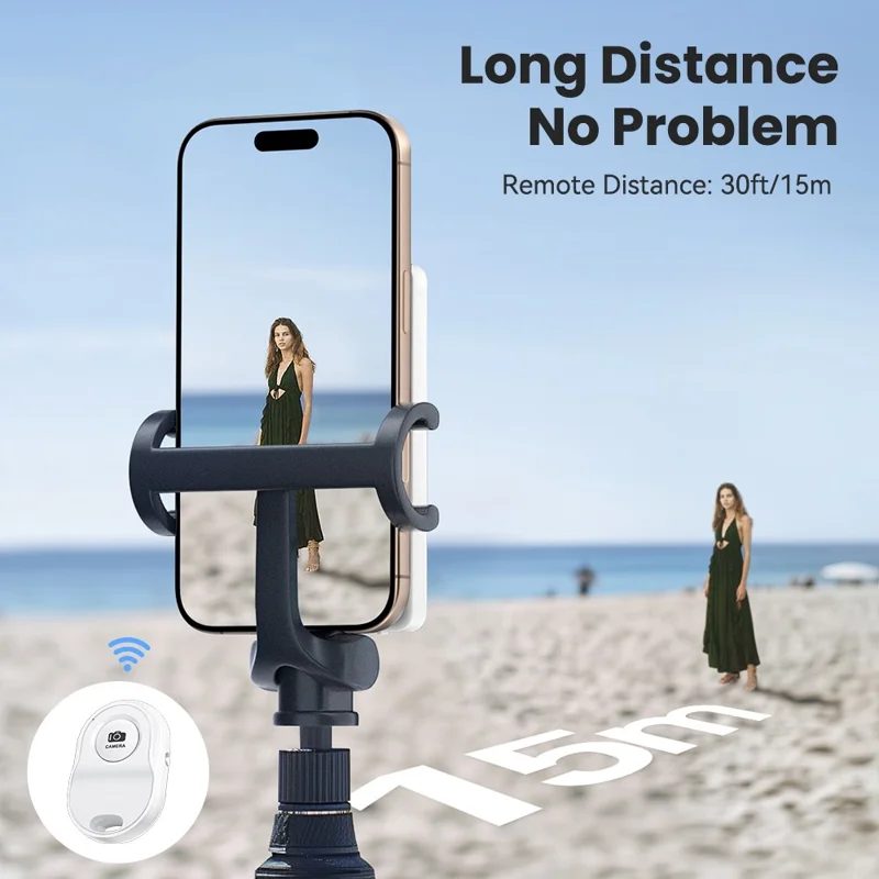 ESSAGER 4.02 inch IPS HD Magnetic Phone Selfie Monitor Screen 3 Brightness Levels Adjustable Screen Rotation - White