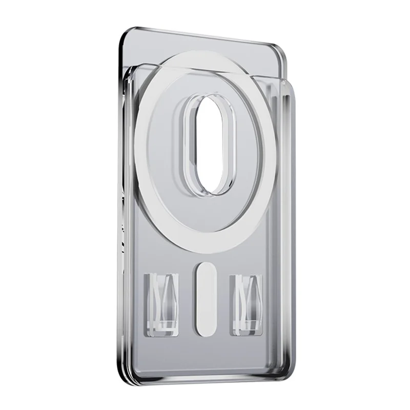 Compatibile con MagSafe Anti-Spy Matte Magnetic Card Holder Slim Phone Back Card Case