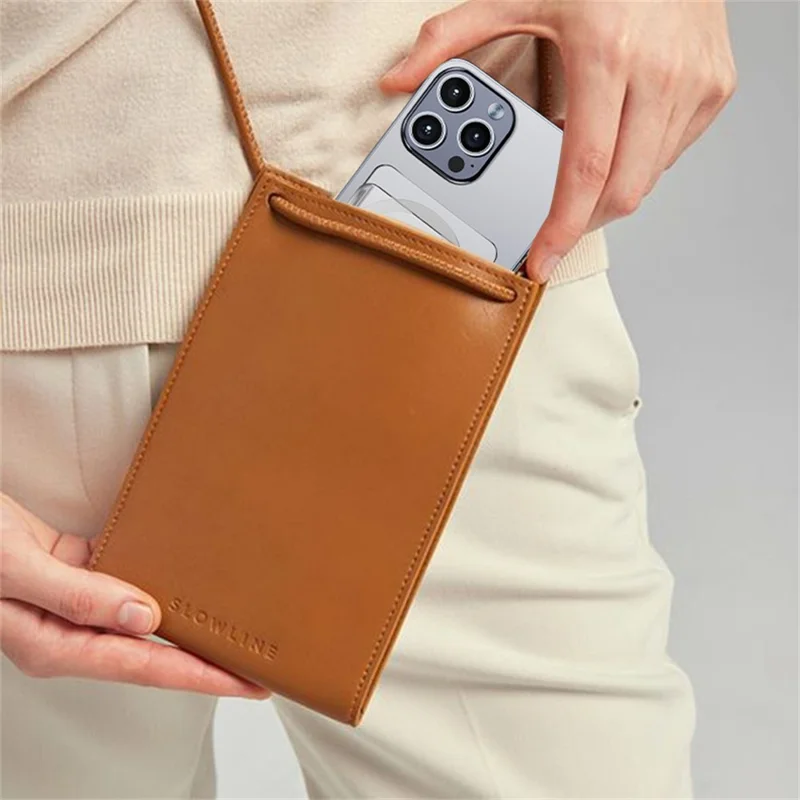 Compatibile con MagSafe Anti-Spy Matte Magnetic Card Holder Slim Phone Back Card Case