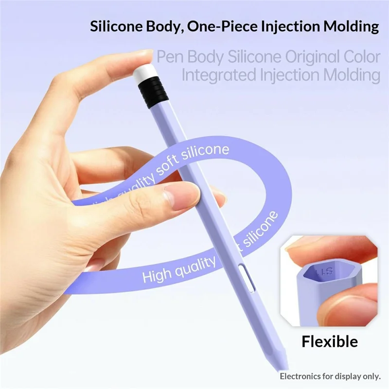 For Samsung Galaxy Tab S11  /  S11 Ultra S Pen Silicone Case Pencil Style Stylus Protective Sleeve - Yellow