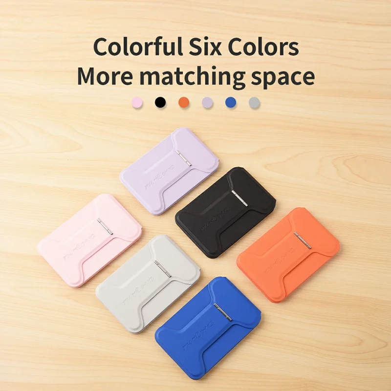 DO AS YOU WISH حامل هاتف مربع قابل للطي مع لوحة مغناطيسية، حامل مكتبي للهاتف بزاوية قابلة للتعديل من 30 إلى 90 درجة، بمحور دوار صغير - رمادي