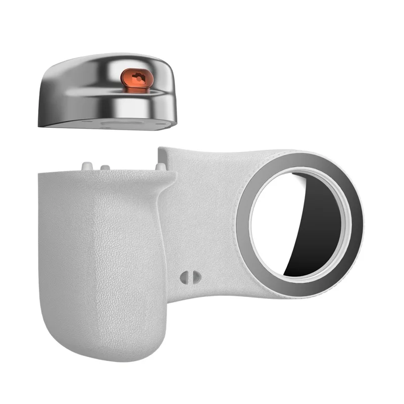 K02 Suporte Estabilizador Sem Fios com Bluetooth Compatível, Assistente de Câmera Magnético com Luz de Preenchimento para Autorretrato - Branco