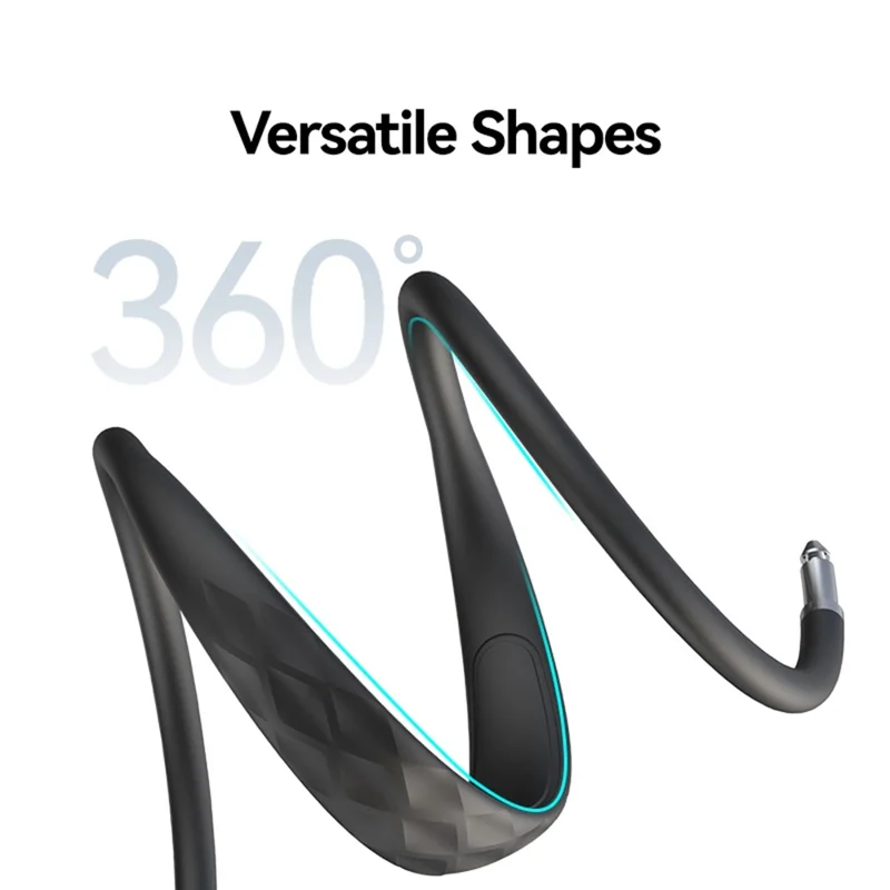 Soporte para cámara USAMS JOY01, montura para cuello, manos libres, trípode flexible - Negro