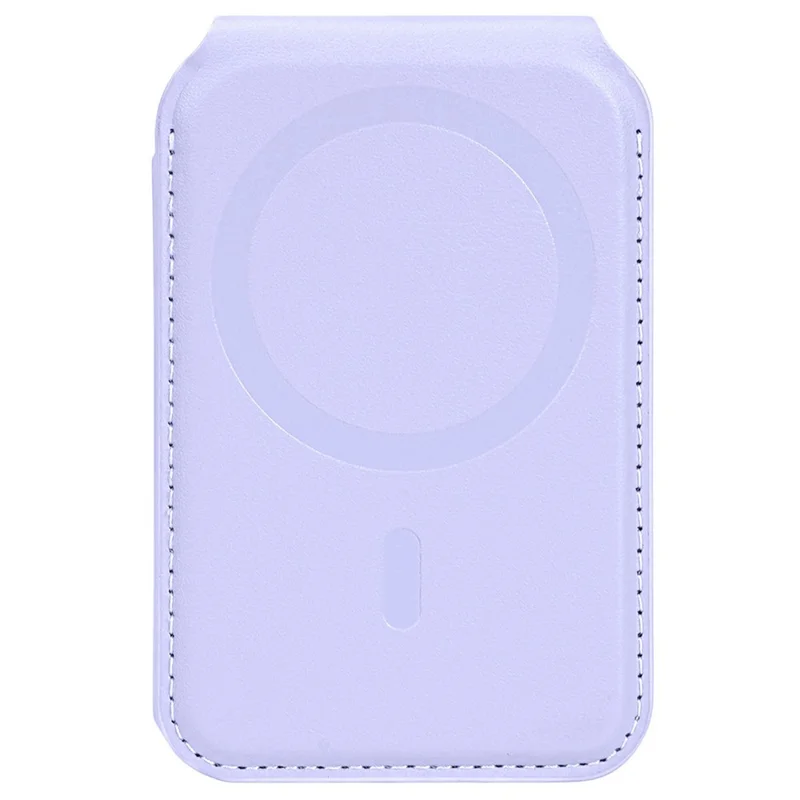 DUX DUCIS ARCH Series Phone Magnetic Card Holder Kickstand PU Leather RFID Blocking Wallet - Purple