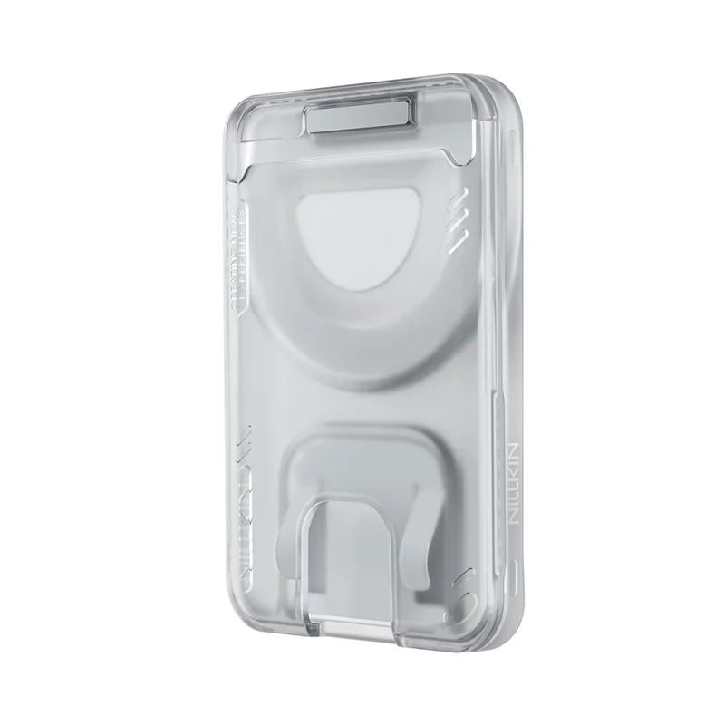 NILLKIN IceMate Magnetic Wallet Stand Card Holder BPA-Free Plant-Based Kickstand - Grey