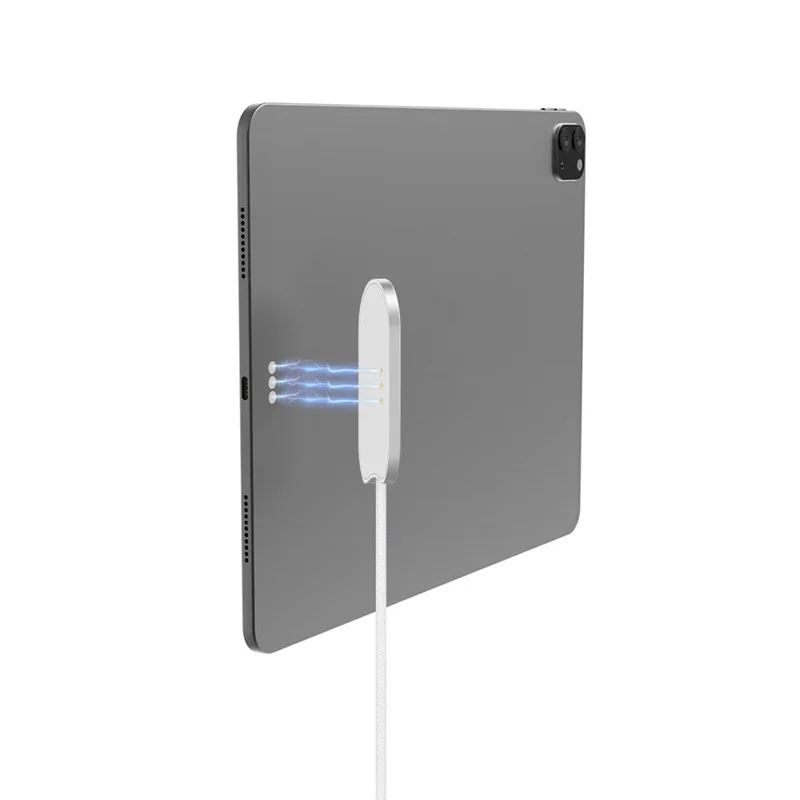 For iPad Pro 13 (2025) / (2024) 35W Max USB-C Cable Universal Type-C Magnetic Charging Cable - White
