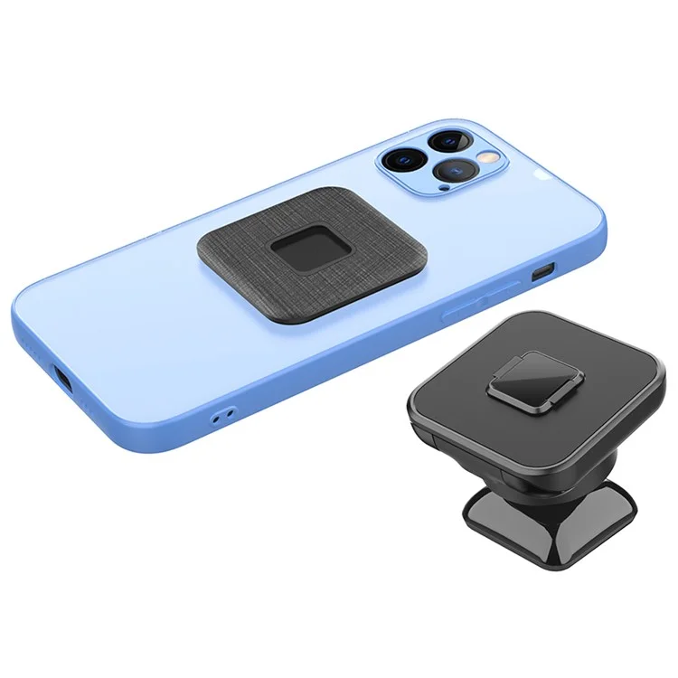 HL-148B Magnetic Adsorption Phone Holder 360 Degree Rotatable Bracket with Adhesive Base