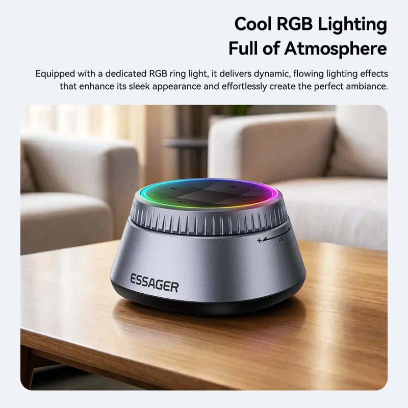 ESSAGER ES-BT18 Wireless Bluetooth-compatible Receiver NFC Low Latency Audio Adapter for Speakers / Home Music