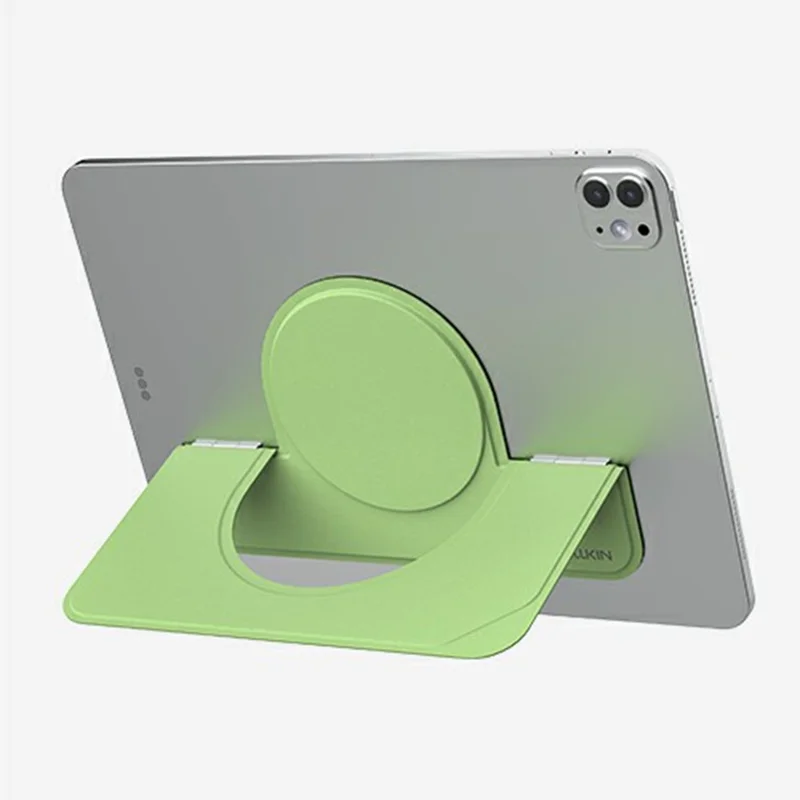 NILLKIN FlexWing Pro Magnetic Tablet Stand Multi-Angle Adjustable Slim PU Leather Holder for Home Office - Green