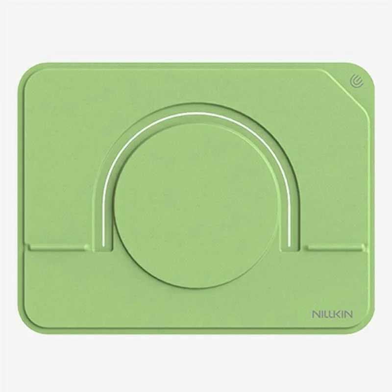 NILLKIN FlexWing Pro Magnetic Tablet Stand Multi-Angle Adjustable Slim PU Leather Holder for Home Office - Green