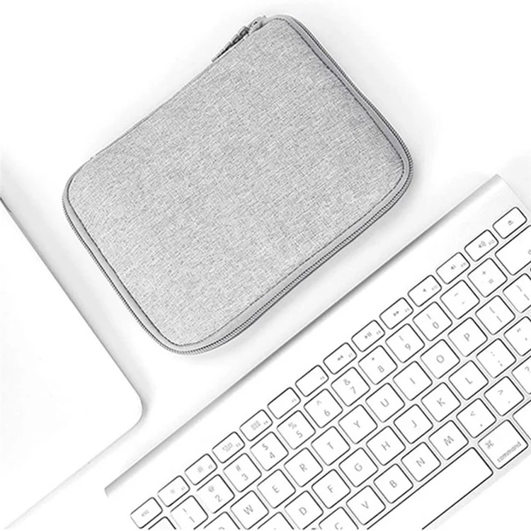 BUBM DISXS-MYB Small Size Single Layer Data Cable Power Bank Carrying Pouch Travel Digital Accessories Storage Bag - Black