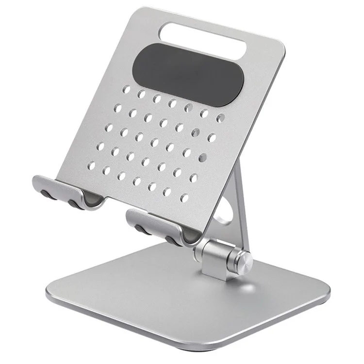 P54 Phone Dobrável Ajustável Stand Tablet Riser Calor Suporte do Suporte de Resfriamento de Calor - Prata