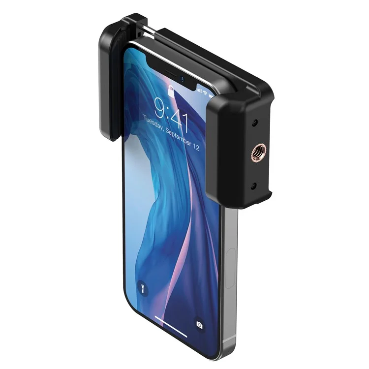 APEXEL F001 Portable Smartphone Clip Cage External Camera Clip with 1 / 4 Inch Screw Hole for Selfie Stick, Camera Stand Tripod Mount