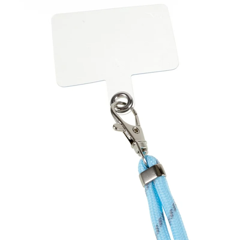 Justerbar telefonlanyard halsrem ID-skiltkort holder nøgleløkke rem reb - Style T