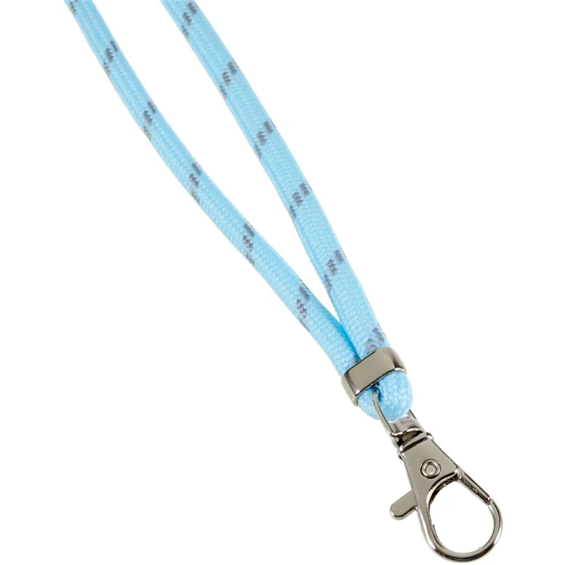 Justerbar telefonlanyard halsrem ID-skiltkort holder nøgleløkke rem reb - Style T