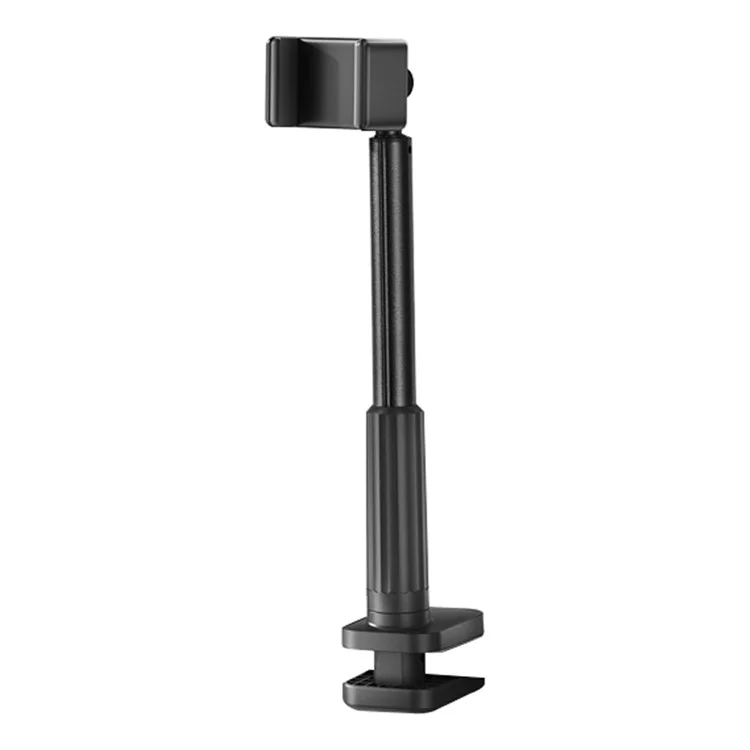 Suporte de Telefone Ajustável X6 para Cama e Escritório, Suporte de Grampo de Celular para Selfie / Transmissão Ao Vivo / Gravação de Vídeo - Preto