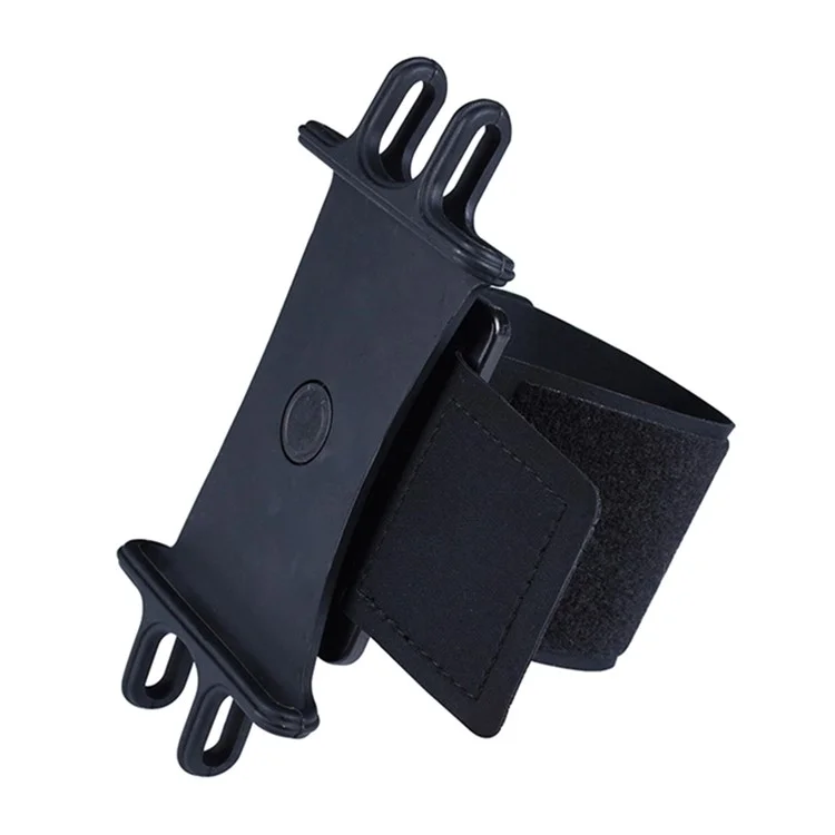 Brazalete para correr para smartphones universales de 4 a 7 pulgadas, soporte para teléfono con brazalete de silicona rotatorio de 360 grados