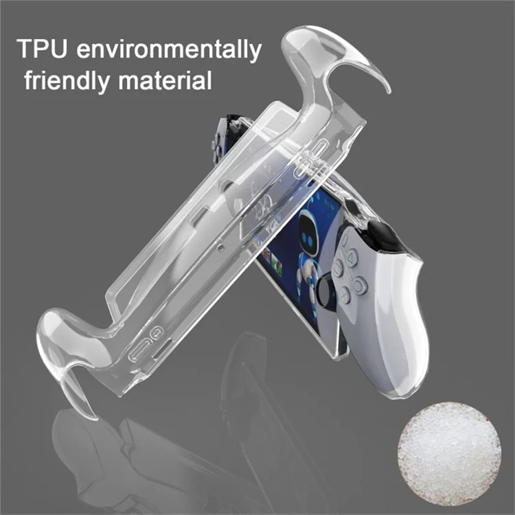 Clear TPU Case for Sony PlayStation Portal Remote Player Anti-Scratch Protective Cover