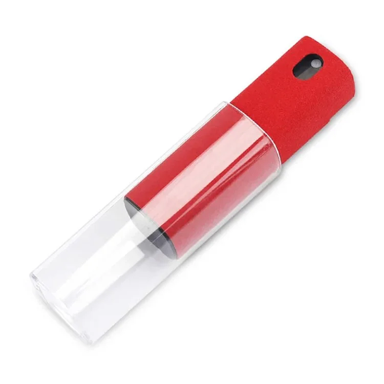 FA-007 Limpiador de pantalla portátil Rociador de spray de limpieza de pantalla táctil para teléfono celular, tableta, computadora portátil (sin líquido) - Rojo