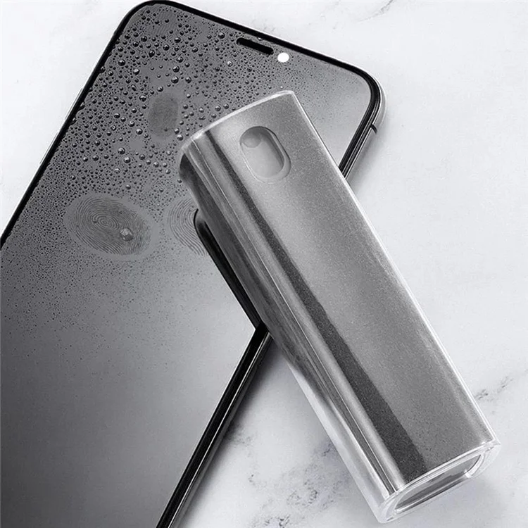 FA-007 Limpiador de pantalla portátil Rociador de spray de limpieza de pantalla táctil para teléfono celular, tableta, computadora portátil (sin líquido) - Rojo