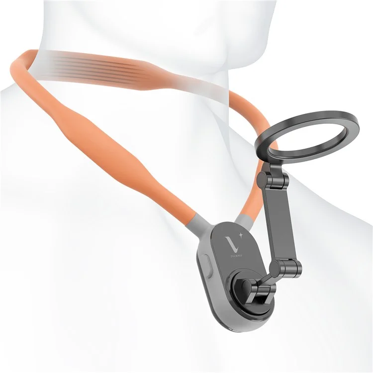 TVCMALL NH-01 For iPhone 12  /  13  /  14  /  15 Neck Mount Magnetic Bracket Phone Photography Neck Holder