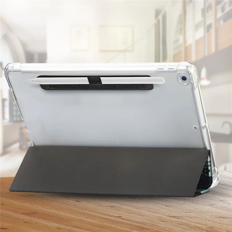 SP-02 Stylus Holder Pen Loop Self Adhesive Elastic Pen Holder Wrsit Strap for Tablets / Phones - Black