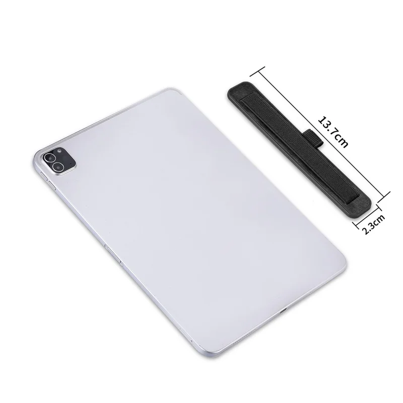 SP-02 Stylus Holder Pen Loop Self Adhesive Elastic Pen Holder Wrsit Strap for Tablets / Phones - Black
