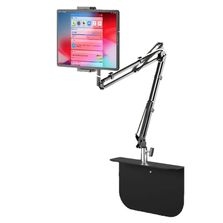 X&X Phone Tablet Holder Bedside Desktop Sofa Supporto regolabile in acciaio al carbonio per iPhone 16 / 16 Plus / 16 Pro / 16 Pro Max