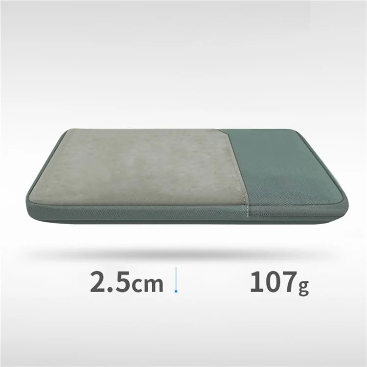 7.9"-8" Laptop Sleeve Waterproof Anti-Scratch Computer Carrying Bag - Dark Grey