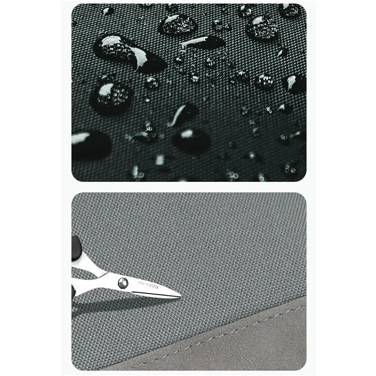 7.9"-8" Laptop Sleeve Waterproof Anti-Scratch Computer Carrying Bag - Dark Grey