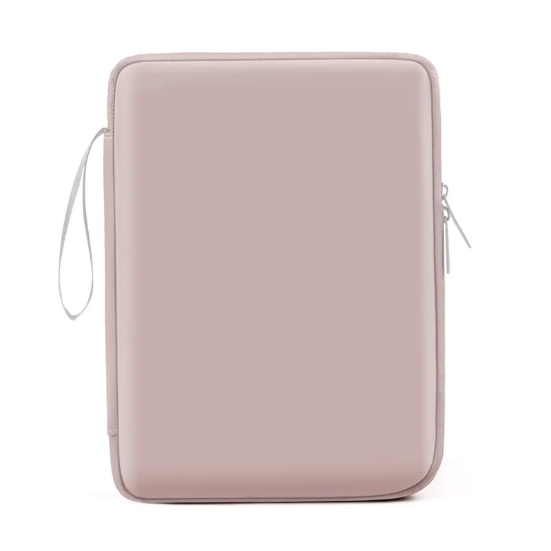 Universal 12.9'' Tablet Sleeve Bag Water Resistant Carrying Case with Strap - Pink
