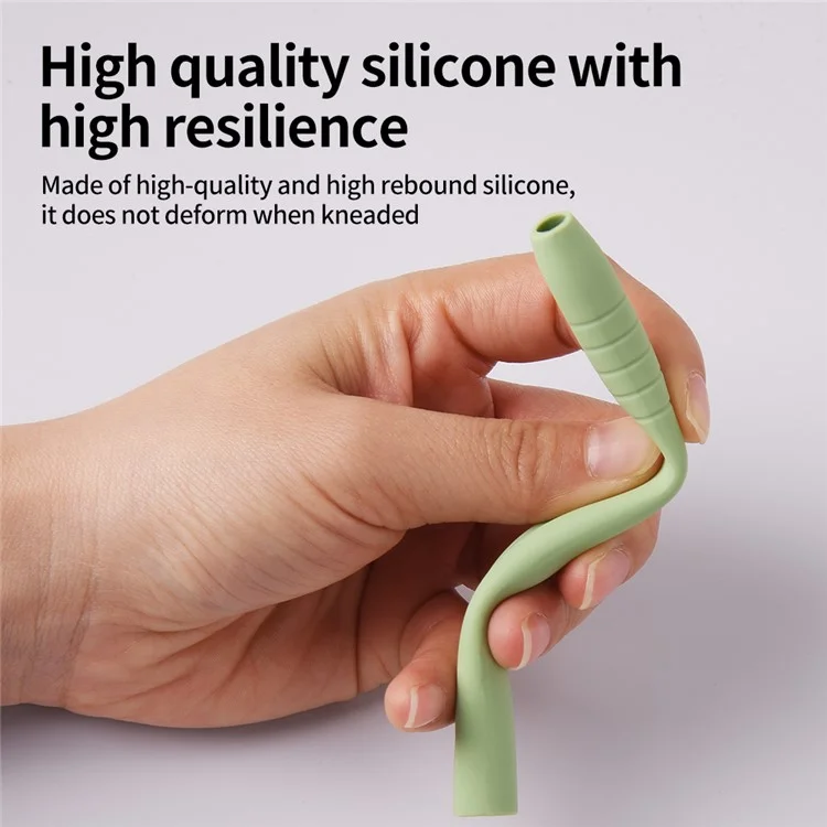 For Apple Pencil (USB-C) Silicone Sleeve Anti-Drop Stylus Pencil Protective Case with Tip Cap - Orange