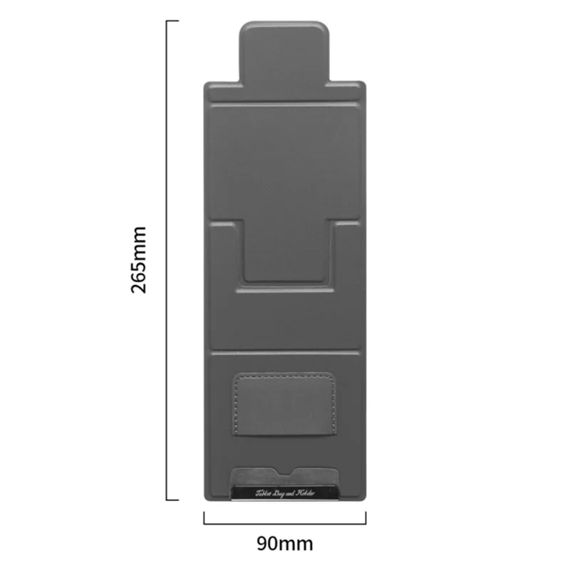 Support de téléphone pliable ultra-fin en cuir PU - Or rose