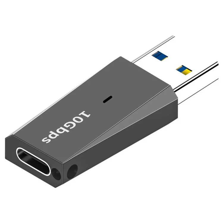 ADS-613 USB-Männlicher Adapter zu Typ-C-Weiblich 10Gbps Fast Data Transfer Converter - Tarnish