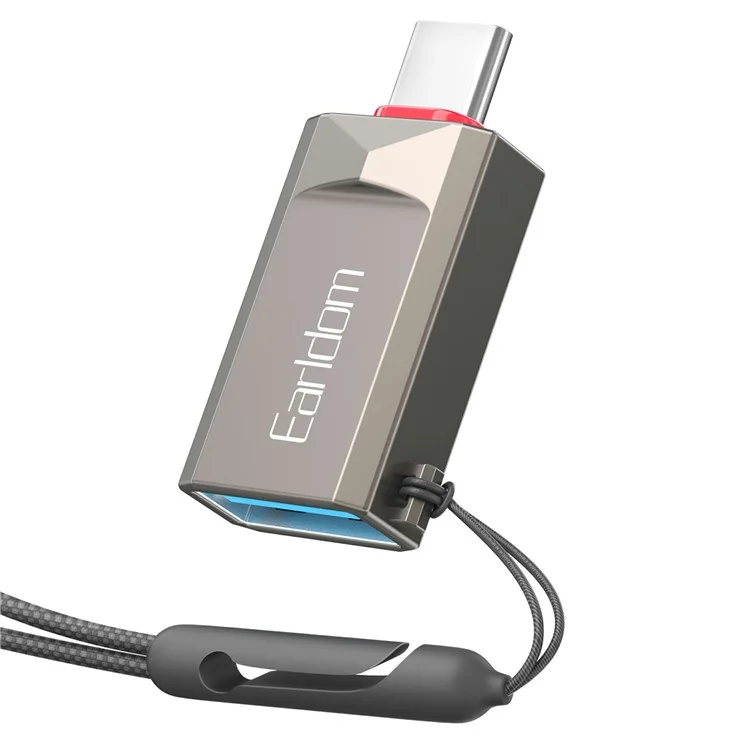 EARLDOM OT88C USB3.0 Weiblicher zu Typ-C Männlicher Adapter Telefon Tablet U-Disk Maus Tastatur OTG Verbindung
