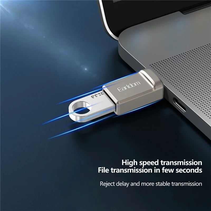 EARLDOM OT89C Type-C OTG Adapter USB-A 3.0 Female to USB-C Male Converter