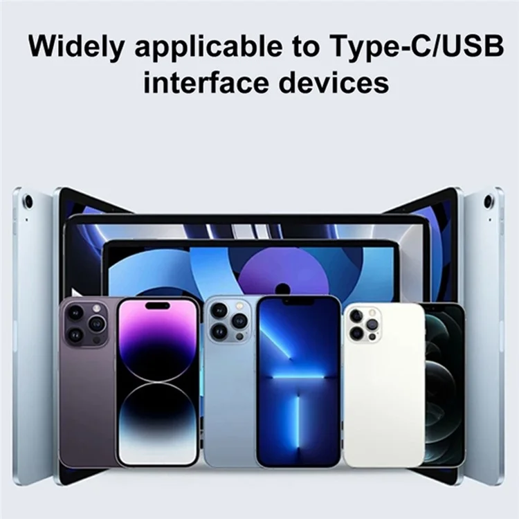 60W 10Gbps Цифровой адаптер для дисплея Type-C to USB-A Female to Male Mini Converter