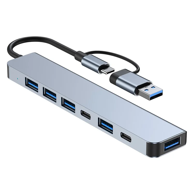 2217TU 7-in-1 Laptop Tablet USB Hub Expansion Dock USB 3.0  /  USB-C Multi-Port Adapter