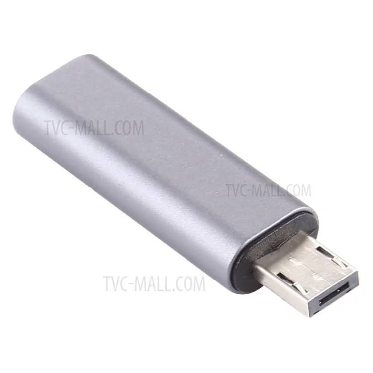 19V Type C Female to PD Male Aluminum Alloy Adapter Converter for ASUS - Silver