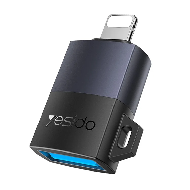 YESIDO GS32 OTG USB A Female to 8Pin Male Adapter Data Transfer Converter for Phone / Tablet