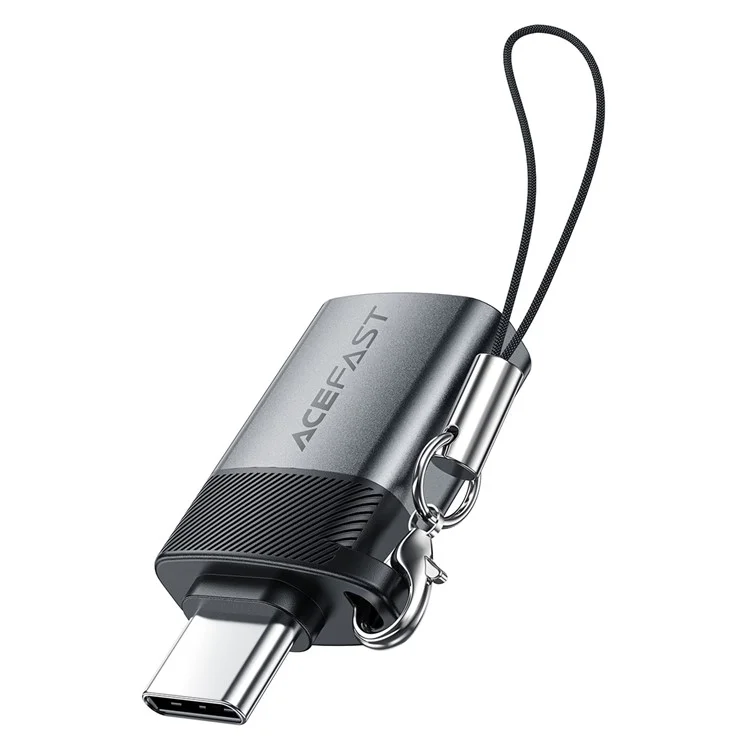 Adaptador ACEFAST J7 de USB-A hembra a USB-C macho para transferencia de datos y carga con función OTG