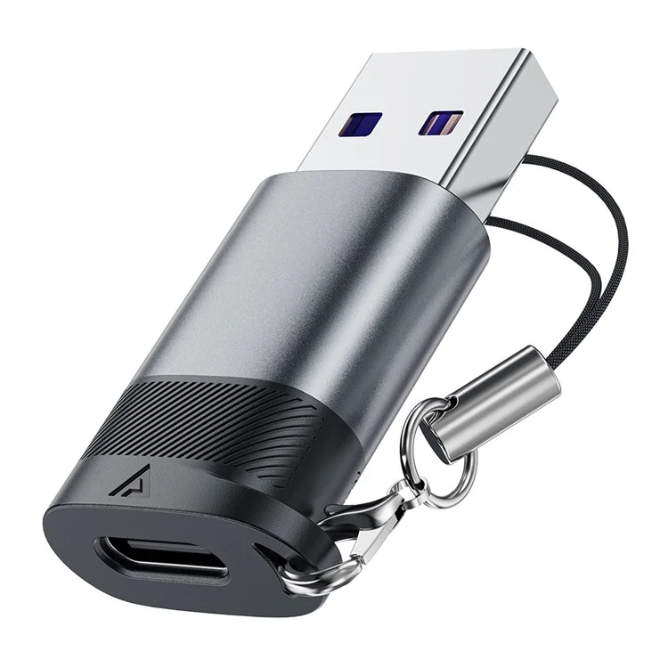Adaptateur ACEFAST J8 USB-C Femelle vers USB-A Mâle 10 Gbps Transfert de Données Convertisseur de Charge Rapide