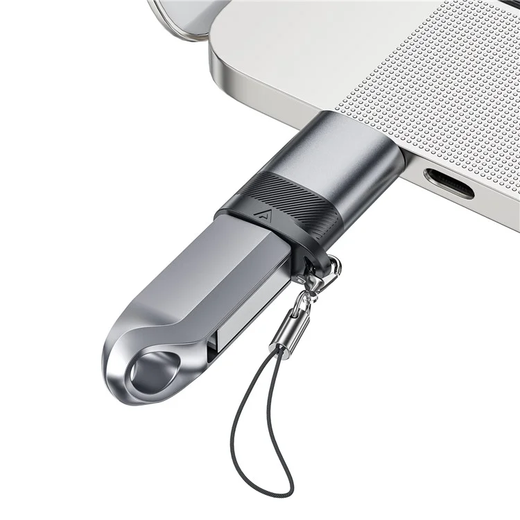 Adaptateur ACEFAST J8 USB-C Femelle vers USB-A Mâle 10 Gbps Transfert de Données Convertisseur de Charge Rapide
