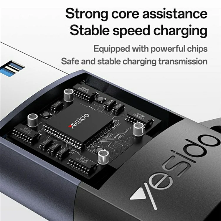 YESIDO GS34 USB-C Female to USB-A Male Adapter Data Transfer Fast Charging Converter